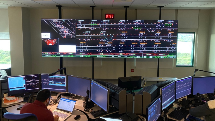 Honolulu Skyline - Train Control Center - Digital CBTC technology