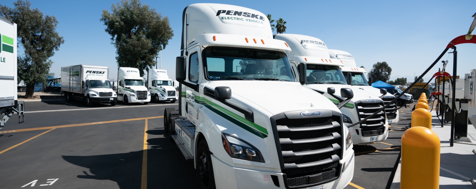 Penske and Hitachi Make Sustainable Mobility a Reality With Smart EV Charging Infrastructure