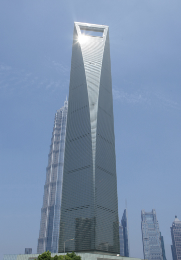 High speed Hitachi elevators at Shanghai World Financial Center