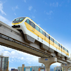 Environmentally friendly monorail system