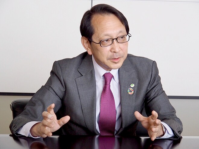 Hidenobu Nakahata, Senior Vice President and Executive Officer, and Chief Human Resources Officer (CHRO) at Hitachi, Ltd. 