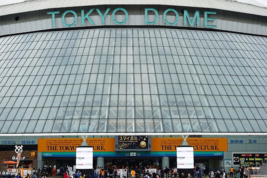 日立 東京ドームで感染対策の技術実証 球場内の混雑状況を 可視化 社会イノベーション 日立