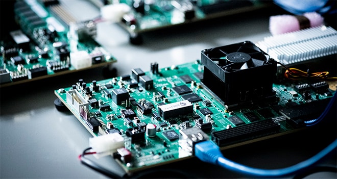 CMOS Annealing circuit board